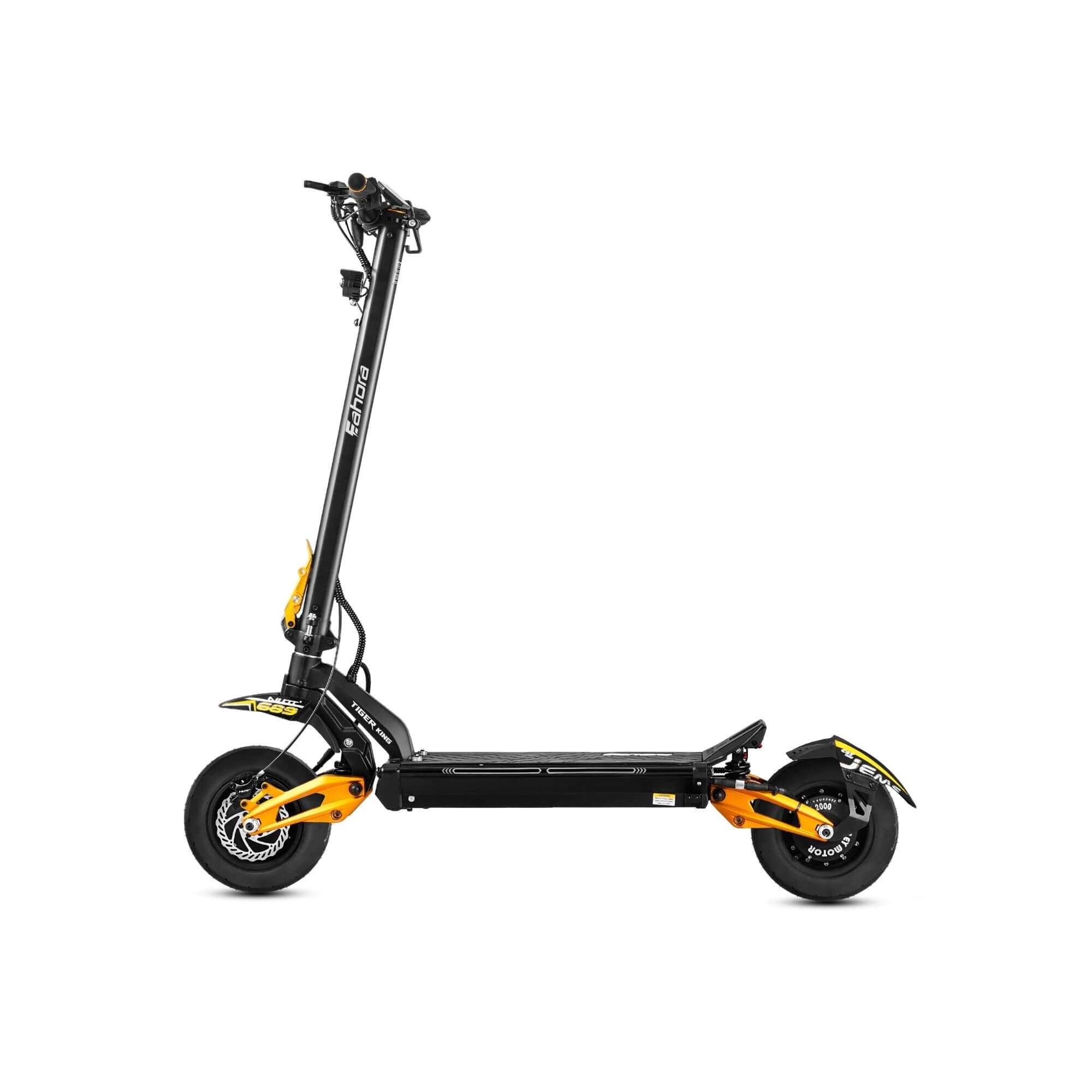 Eahora Tiger King: Dual 1500W Motor Electric Scooter w/28 Mph, 62